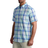 Chaps Mens Easy Care Poplin Short Sleeve Button Down Shirt