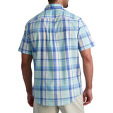 Chaps Mens Easy Care Poplin Short Sleeve Button Down Shirt