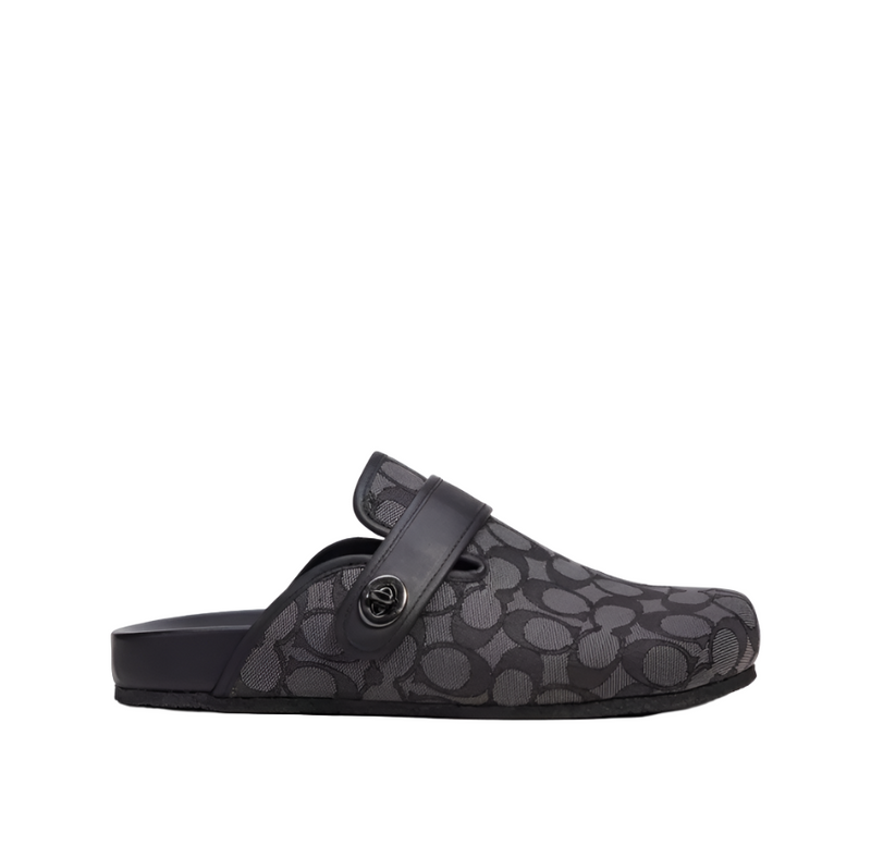 Coach Mens Clogs In Signature Jacquard – ShopCGX Coach Mens Clogs In Signature Jacquard – ShopCGX