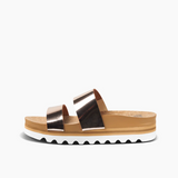 REEF Womens Cushion Vista Hi Slide Sandals