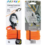 Nite Ize Camjam Slidelock Rope Tightener - Small + 10 Ft. Paracord