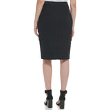 Calvin Klein Womens Stretch Cotton Twill Skirt