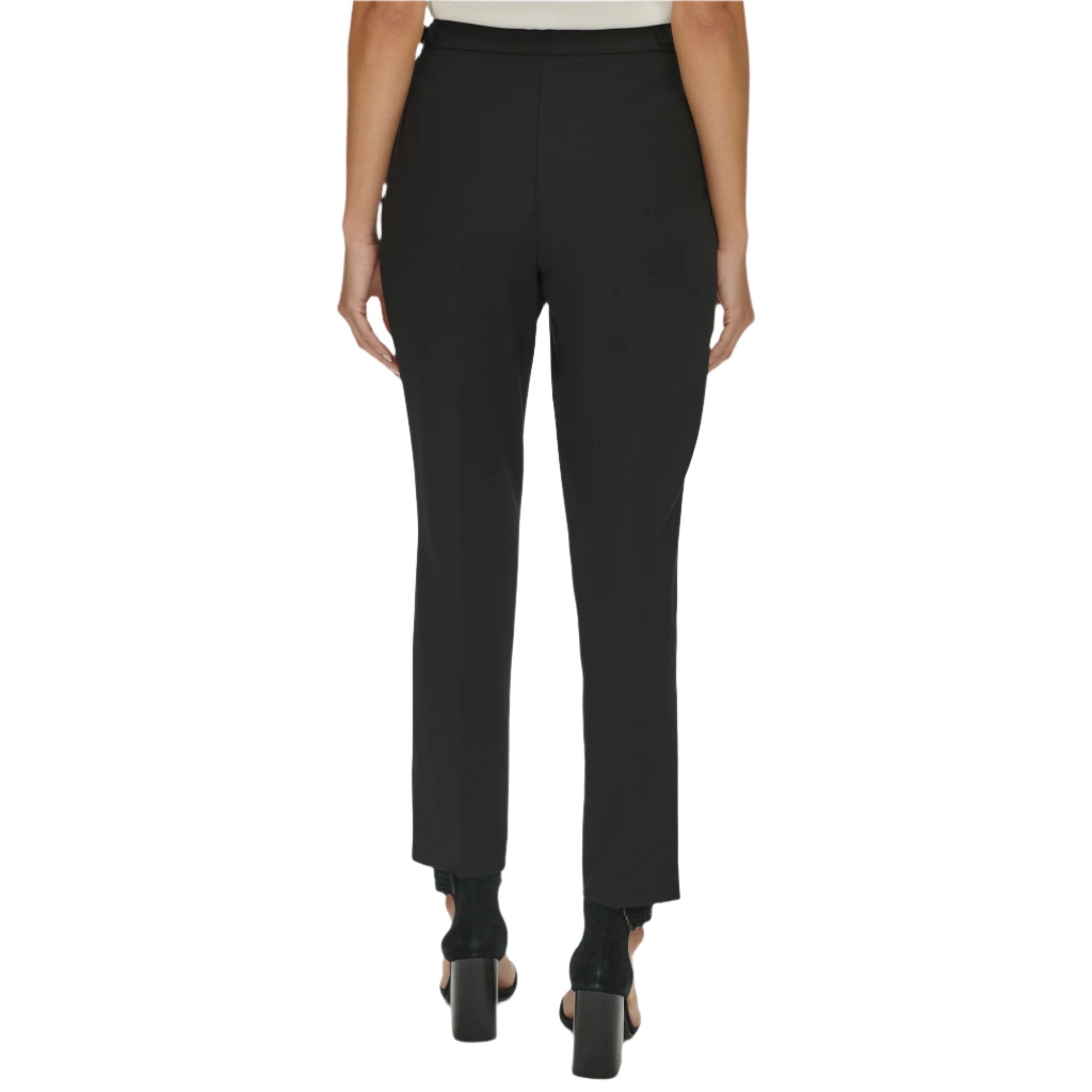 Calvin Klein Womens Tropical Straight Pants