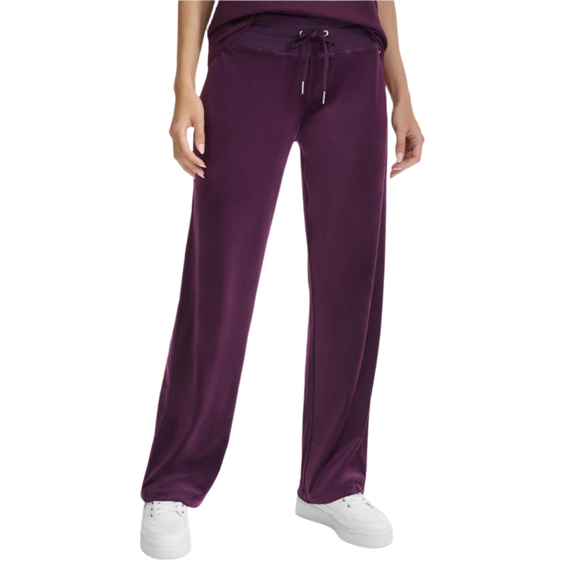 Calvin Klein Womens Platinum Velour Pants