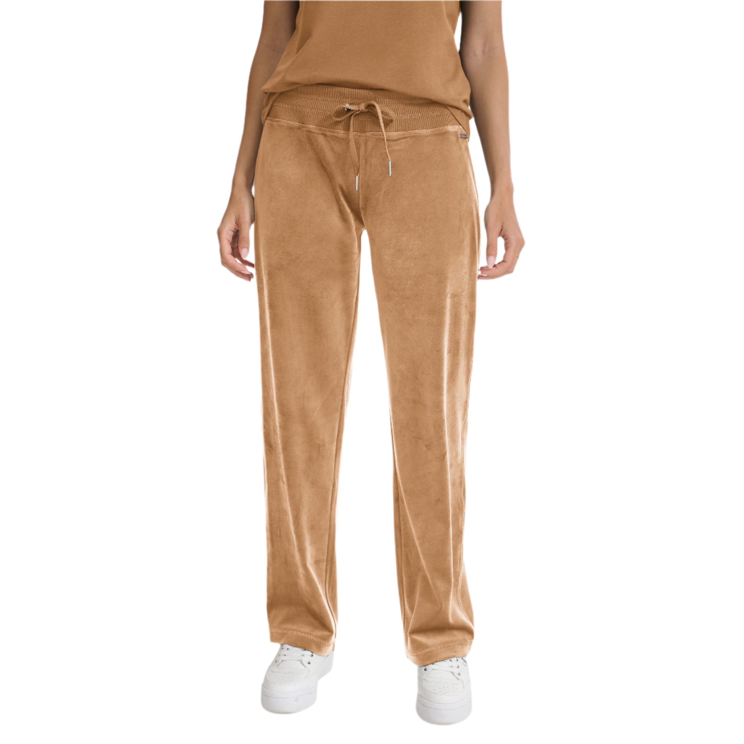 Calvin Klein Womens Platinum Velour Pants