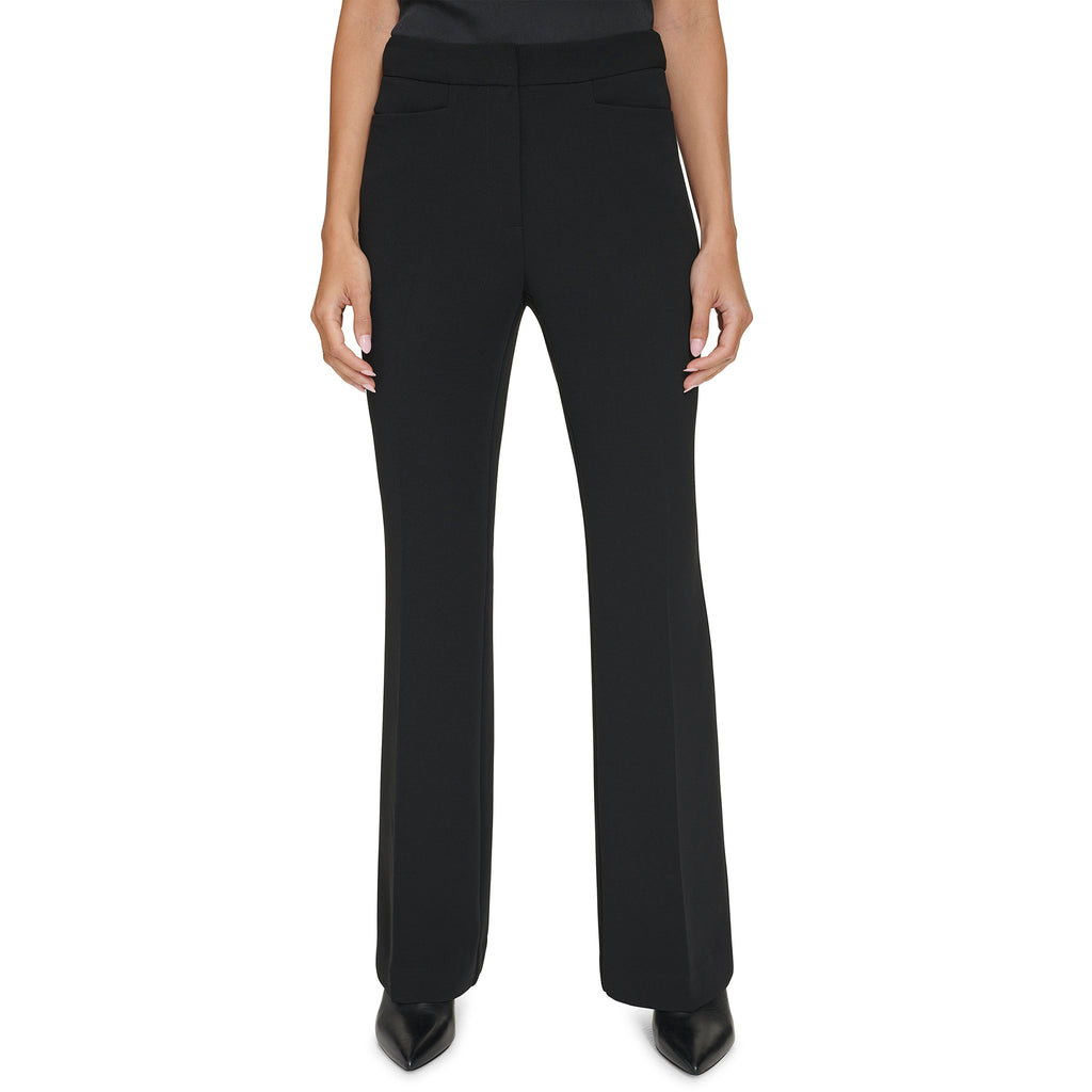 Calvin Klein Womens Stretch Crepe Wide Leg Pants with Pockets – ShopCGX Calvin Klein Womens Stretch Crepe Wide Leg Pants with Pockets – ShopCGX