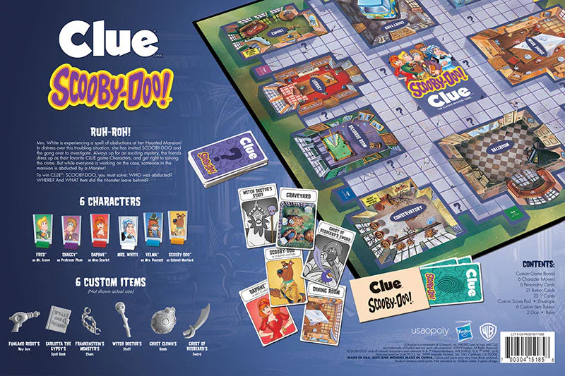 The OP Games Clue: Scooby-Doo Board Game