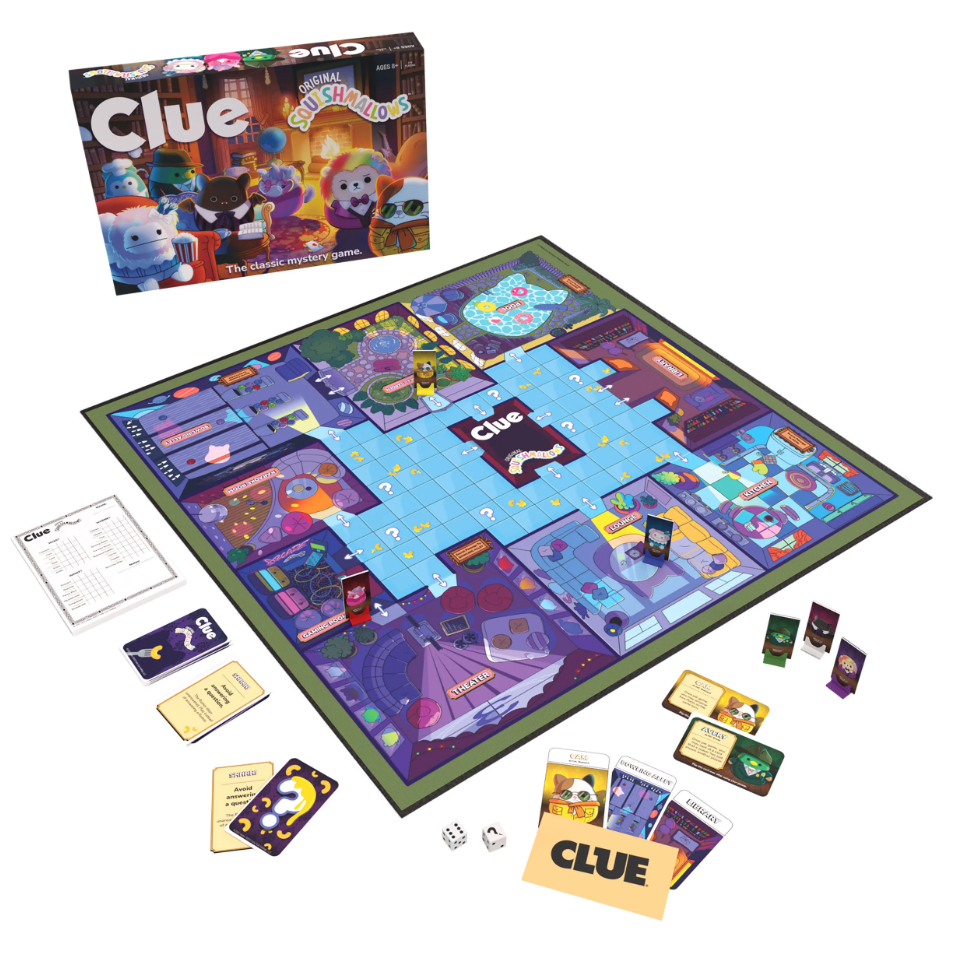 The OP Games Clue: Squishmallows Board Game