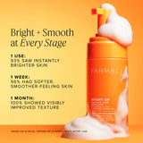 Farmacy Bright On Daily AHA Foam Exfoliator
