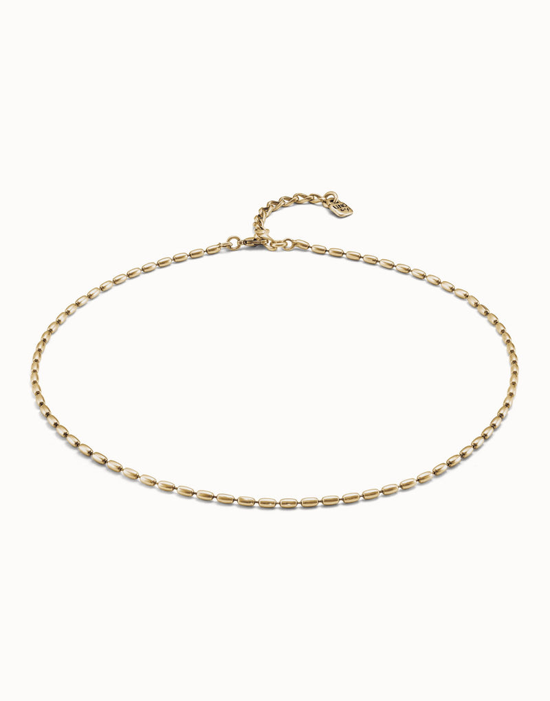 UNOde50 MyChain Pendant Gold Necklace