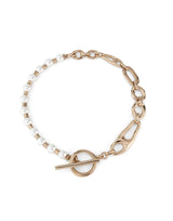 UNOde50 Pearl and Match Gold Plated Necklace