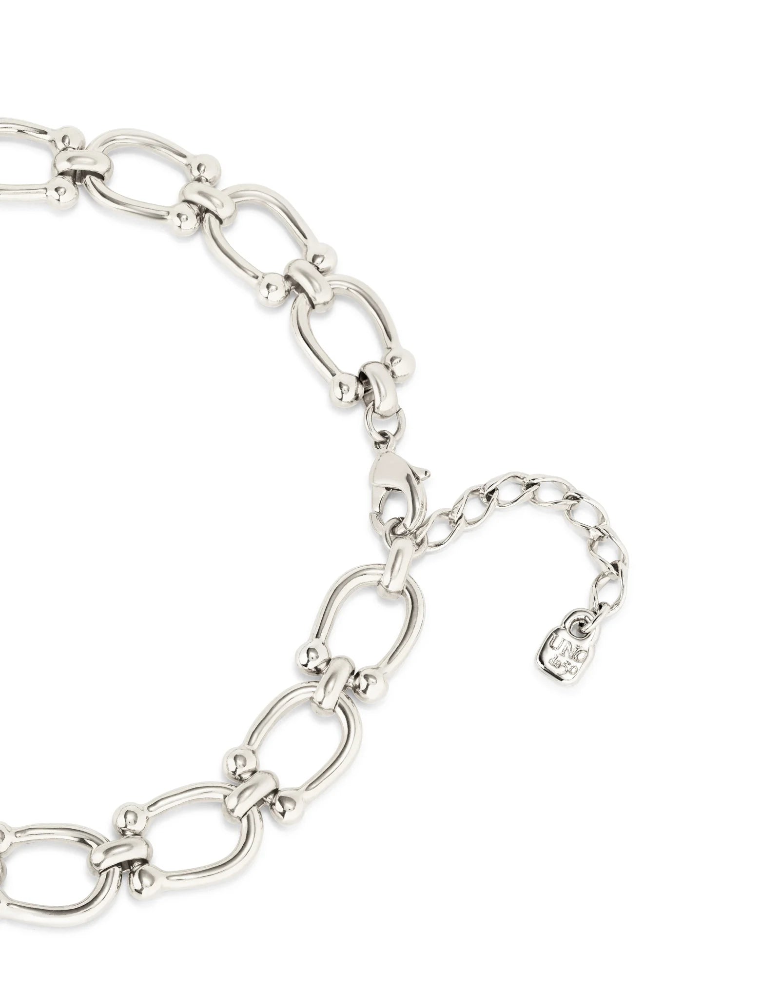 UNOde50 Serotonin Silver-Plated Link Necklace