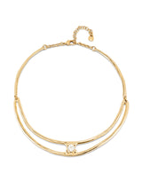 UNOde50 Spiritual Gold-Plated Choker Necklace