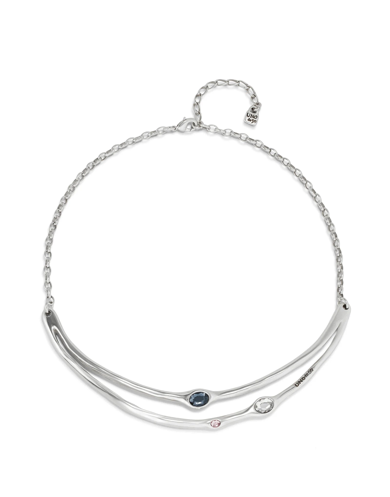 UNOde50 Vital Gold-Plated Crystal Choker Necklace