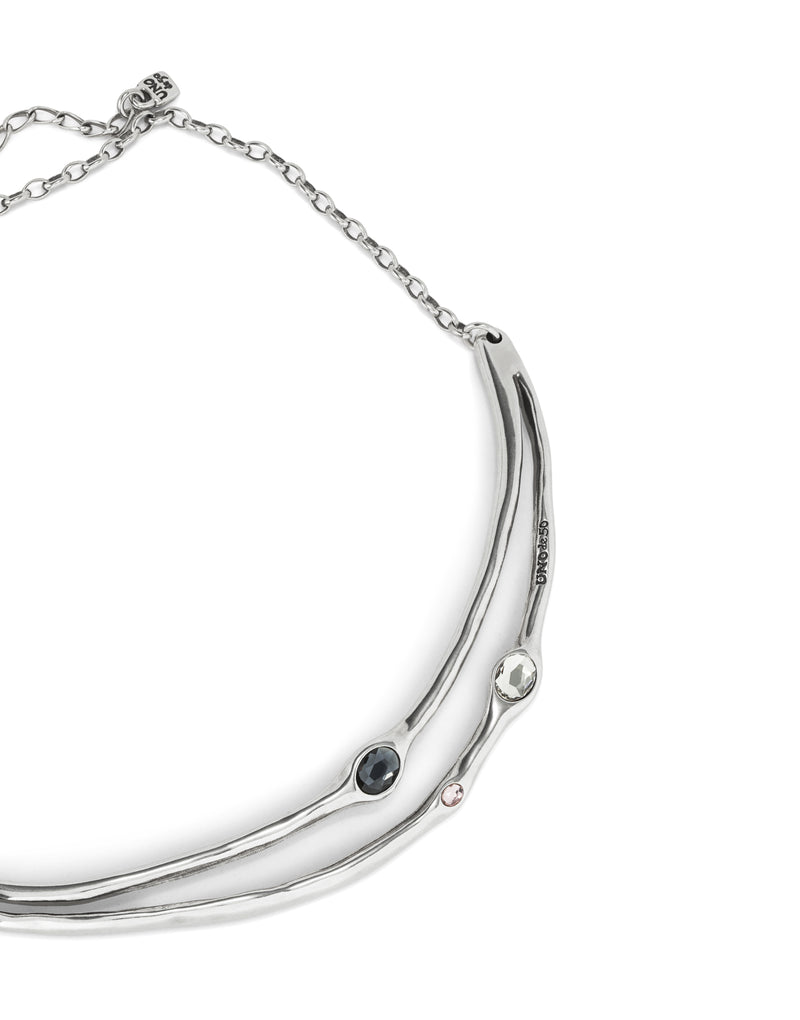 UNOde50 Vital Gold-Plated Crystal Choker Necklace