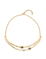 UNOde50 Vital Gold-Plated Crystal Choker Necklace