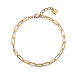 Unode50 Ser Valiente Chain Link Necklace - Gold Plated