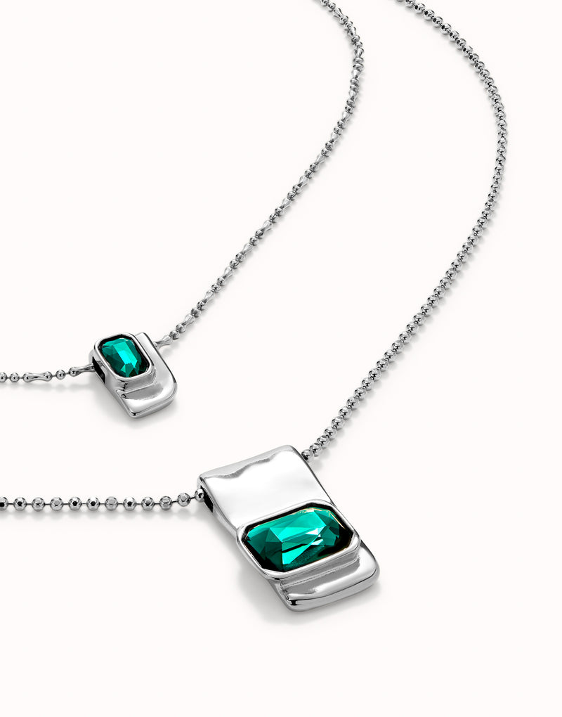 UNOde50 Ser Magnetica Colgantes Necklace - Silver Plated