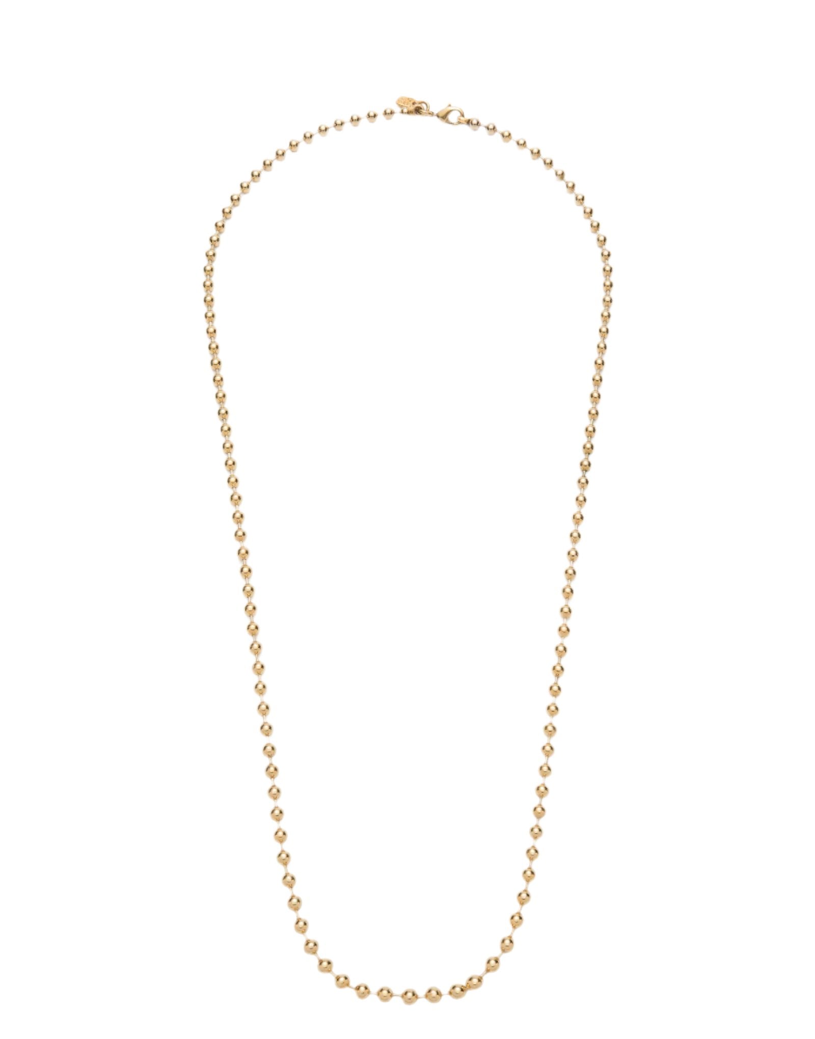 UNOde50 Hazte UNO Long Gold Plated Chain Necklace