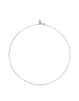 UNOde50 Hazte UNO Short Silver Plated Chain Necklace