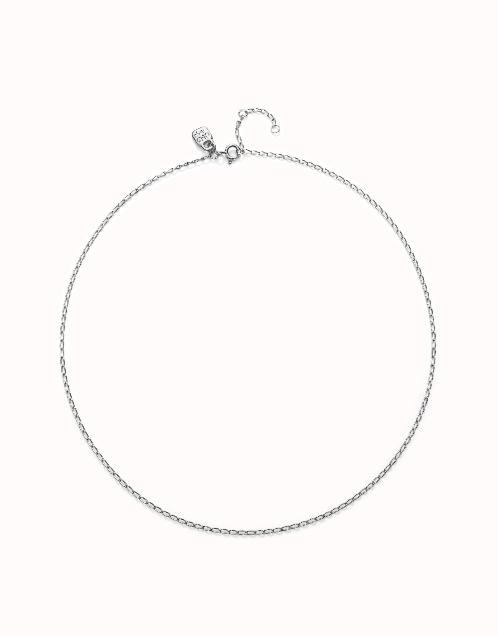 UNOde50 Hazte Uno Silver-Plated Short Chain Necklace