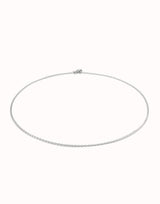 UNOde50 Silver Short Chain Necklace