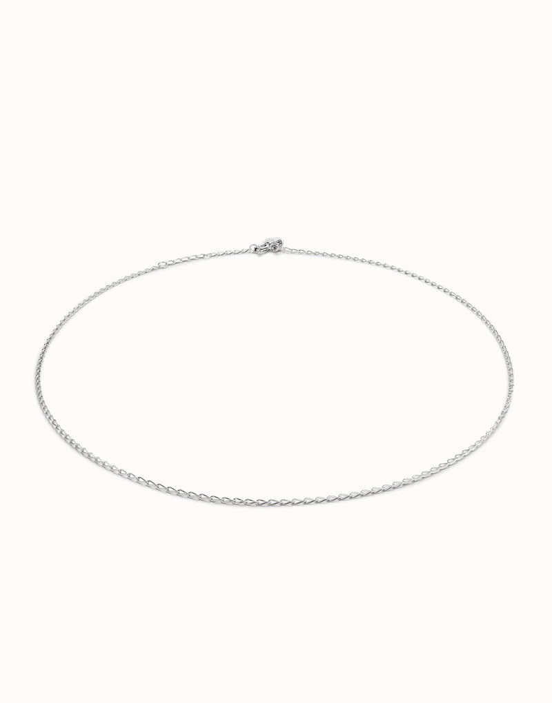 UNOde50 Silver Short Chain Necklace