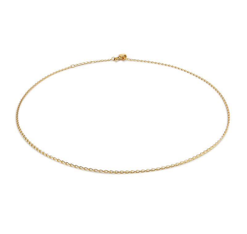 Unode50 Hazte Uno Chain Bracelet - Large - Gold Plated