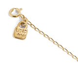 Unode50 Hazte Uno Chain Bracelet - Large - Gold Plated