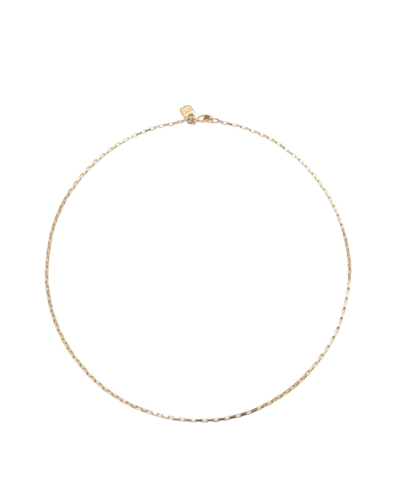 UNOde50 Hazte UNO Short Gold Plated Chain Necklace