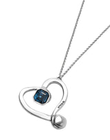 UNOde50 Ser Expresiva Long Silver-Plated Pendant Necklace