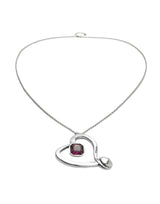 UNOde50 Ser Expresiva Long Silver-Plated Pendant Necklace