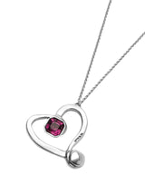 UNOde50 Ser Expresiva Long Silver-Plated Pendant Necklace
