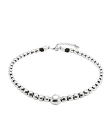 UNOde50 Ser Intrepida Silver-Plated Short Beaded Necklace