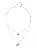 UNOde50 Ser Expresiva Silver-Plated Pendant Necklace with Double Chain