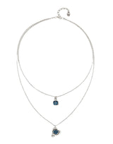 UNOde50 Ser Expresiva Silver-Plated Pendant Necklace with Double Chain