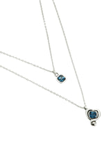 UNOde50 Ser Expresiva Silver-Plated Pendant Necklace with Double Chain