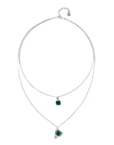 UNOde50 Ser Expresiva Silver-Plated Pendant Necklace with Double Chain