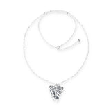 UNOde50 Ser Invencible Long Silver Angel Wing Necklace