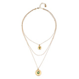 UNOde50 Ser Intuitiva Gold-Plated Body Pendant Chain Necklace