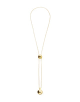 UNOde50 18K Gold Adjustable Two-Weight Chain Necklace