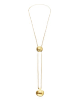 UNOde50 18K Gold Adjustable Two-Weight Chain Necklace