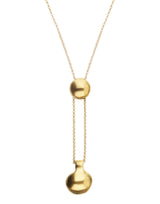 UNOde50 18K Gold Adjustable Two-Weight Chain Necklace