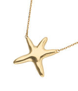UNOde50 Long Starfish Gold-Plated Necklace