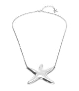 UNOde50 Medium Starfish Silver-Plated Necklace