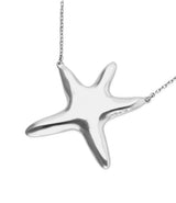 UNOde50 Medium Starfish Silver-Plated Necklace