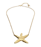 UNOde50 Medium Starfish Gold-Plated Necklace