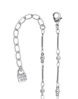 UNOde50 Presagio Silver-Tone Pink Crystal Pendant Necklace
