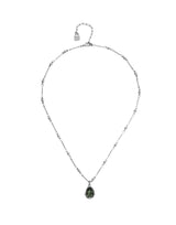 UNOde50 Presagio Silver-Tone Pink Crystal Pendant Necklace
