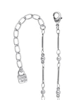UNOde50 Presagio Silver-Tone Pink Crystal Pendant Necklace